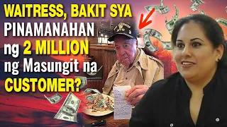 Waitress, Pinamanahan Ng 2 Million At Kotse Ng Masungit Na Matandang Customer