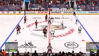 NHL 22 Gameplay Anaheim Ducks vs San Jose Sharks