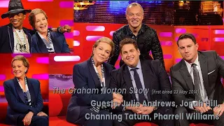 The Graham Norton Show (2014) - Julie Andrews, Channing Tatum, Jonah Hill, Pharrell Williams