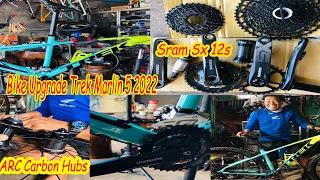 Bike Upgrade Trek Marlin 5 2022 With Sram Sx 12s & Arc Carbon Hubs By Thony CB