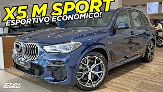 NOVO BMW X5 xDRIVE 45e M SPORT 2023 COM CONSUMO DE 1.0 FICA MUITO A FRENTE DE AUDI Q7 E MERCEDES GLE