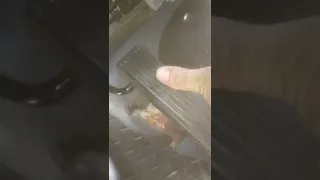 problem with throttle pedal on isuzu npr, It leaves a small gap and I need to lift it with my foot.