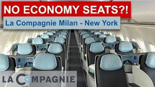 ALL BUSINESS CLASS CABIN on La Compagnie - Milan to New York