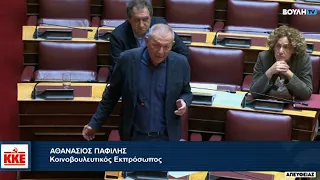 Θ. Παφίλης: Μόνο ο λαός μπορεί να τσακίσει τον φασισμό και την ακροδεξιά