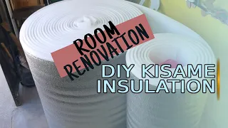 Pantanggal ng Inet sa Kisame | Room Renovation Pt 1: CEILING INSULATION | DIY PE FOAM INSULATION