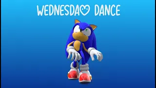 Sonic did Wednesday dance hilariously 😂