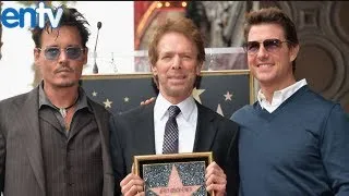 Johnny Depp and Tom Cruise Help Jerry Bruckheimer Celebrate