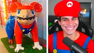 Tente Não Rir Nível Super Mario Bros...