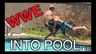 WWE MOVES INTO POOL!