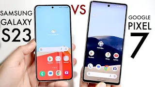 Samsung Galaxy S23 Vs Google Pixel 7! (Comparison) (Review)