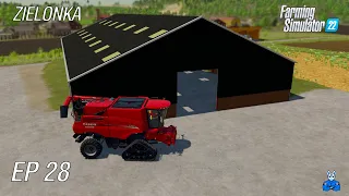 ZAMENJAL GLAVNO GARAŽO! | Farming Simulator 22 - Zielonka | Epizoda 28