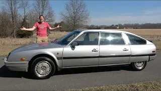 Citroen CX - это удивительно фишечная и странная французская люксовая машина