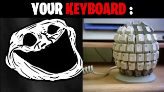 Trollface Becoming Uncanny ( your keyboard ) | trollge | troll face