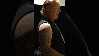 JAMES HETFIELD REACTION WHEN LARS ULRICH PLAYS AMAZING DRUM FILL #METALLICA #shorts