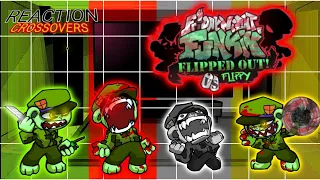 CROSSOVERS REAGINDO A FLIPPED OUT (VS FLIPPY)