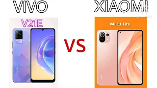 VIVO V21E💜 vs XIAOMI MI 11 LITE❤️