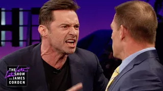 John Cena Teaches Hugh Jackman Reverse Trash Talking