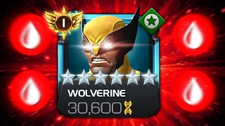 6 Star Rank 5 Ascended Wolverine's Crit Bleeds are INSANE | mcoc |