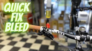 *QUICK FIX* HOW TO BLEED ANY BRAKE IN MINUTES (SRAM, SHIMANO)