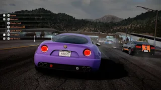 NFS HP Remastered: Alfa Romeo 8C spider with Alfa Romeo 8C _ online run