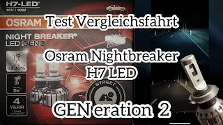 Osram Nightbreaker H7 LED Gen2 +230% vs H7 Halogen