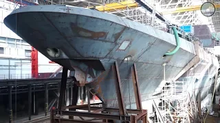 Euronaval 2018 - Naval Group Shipyard: FREMM Normandie, Gowind PSIM and FREDA (Air Defense FREMM)