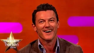 Luke Evans Fangirled Over Jennifer Aniston & Lisa Kudrow | The Graham Norton Show