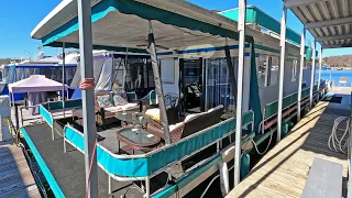 1986 Stardust Cruisers 14 x 60 Houseboat For Sale on Norris Lake TN - SOLD!