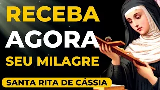 RECEBA SEU MILAGRE COM ESSA ORAÇÃO A SANTA RITA DE CÁSSIA | Para causas impossíveis🙏