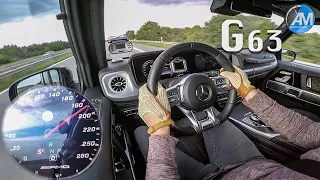 2019 Mercedes-AMG G63 (585hp) - 0-250 km/h acceleration!🏁