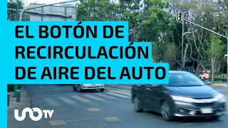 ¿Para qué sirve el botón de recirculación de aire del auto y cuándo usarlo?