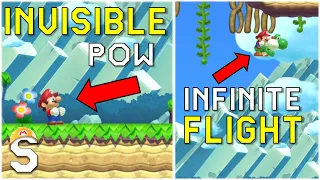 Infinite FLIGHT & MORE | NEW ClawLick Glitch | Glitches in Mario Maker 2