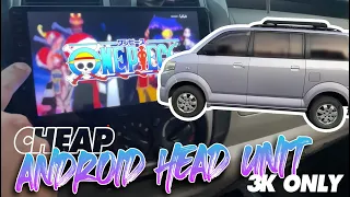 Android Head Unit for Suzuki APV for only P3000!