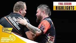 THRILLING FINALE | QFs, SFs & Final Highlights | 2023 European Darts Matchplay