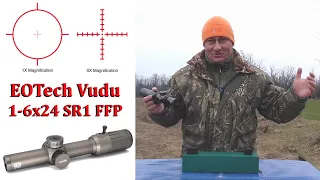 Оптический прицел EOTech Vudu 1-6x24 SR1 FFP - достойная реплика из Китая.