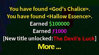 OMG... I got The Devil's Luck be like but... (Blox Fruits)