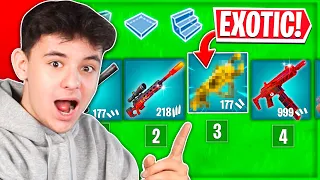 TYLKO EGZOTYCZNE ITEMY CHALLENGE! w Fortnite