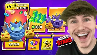 J’ACHÈTE LE BRAWL PASS PLUS EN ENTIER !! (Pigeon Extrême)