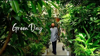 Replanted houseplants / Ozaki Flower Park / Two people living together [vlog］