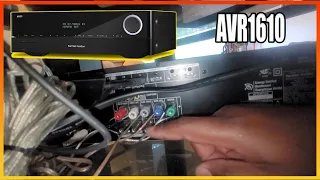 Harmon Kardon AVR1610 Audio Receiver Setup