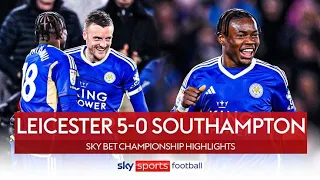 🦊⚽ Magical Moments: Leicester City vs Southampton 5-0 Goals | Championship ⚽🔴