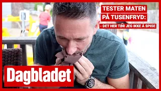 Tester maten på Tusenfryd: - Tør ikke spise det her