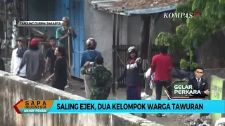 Saling Ejek, Dua Kelompok Warga di Jakarta Tawuran