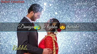 Duniya se tujhko churake ||New love Status ||Satyajeet and subhasree | romantic status