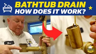 How does a BATHTUB DRAIN work?