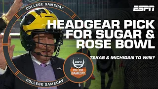 Lee Corso's Rose Bowl headgear pick for Alabama vs. Michigan | College GameDay
