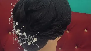 웨딩 헤어 혼주 머리  한복머리 💕   Wedding  hair upstyle    ウェディングヘア