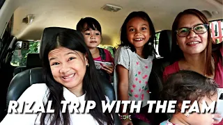 RIZAL TRIP w/ FAM | Vlog #13 | Nikki Sanoy