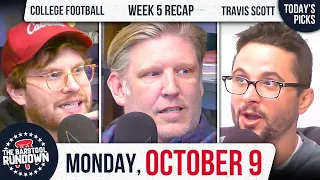 The Niners Are Unstoppable & Travis Scott Has Golf Shoes | Barstool Rundown - October 9, 2023