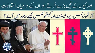 History of Sects in Christianity | Difference between Catholic, Orthodox and protestants Urdu/Hindi
